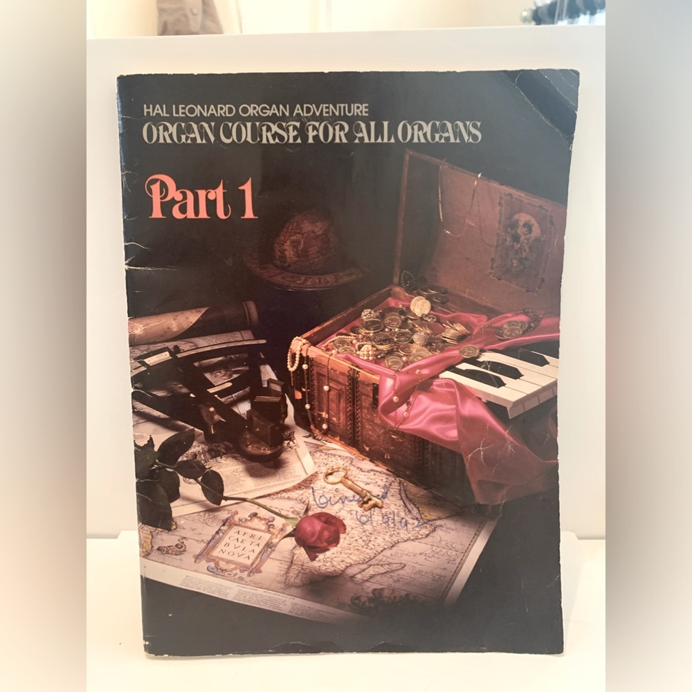 Hal Leonard Organ Adventure Organ Course For All Users Part 1 1978 Instructions